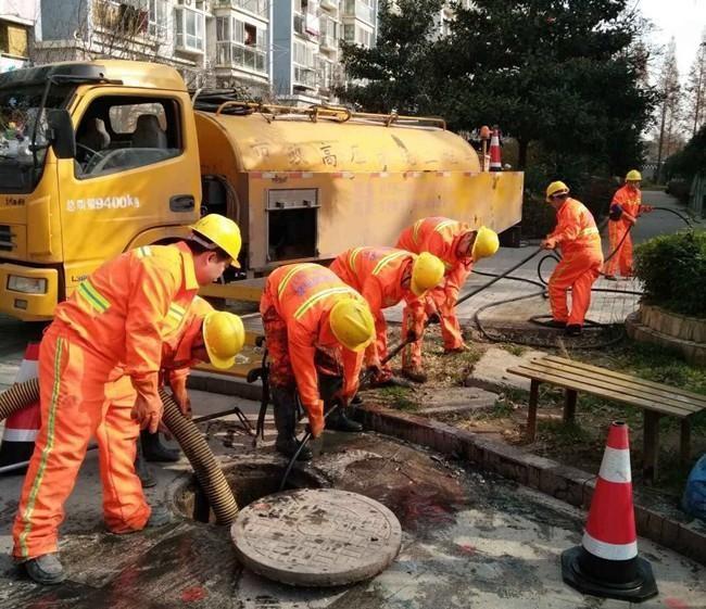 竟陵街道市政管道清淤